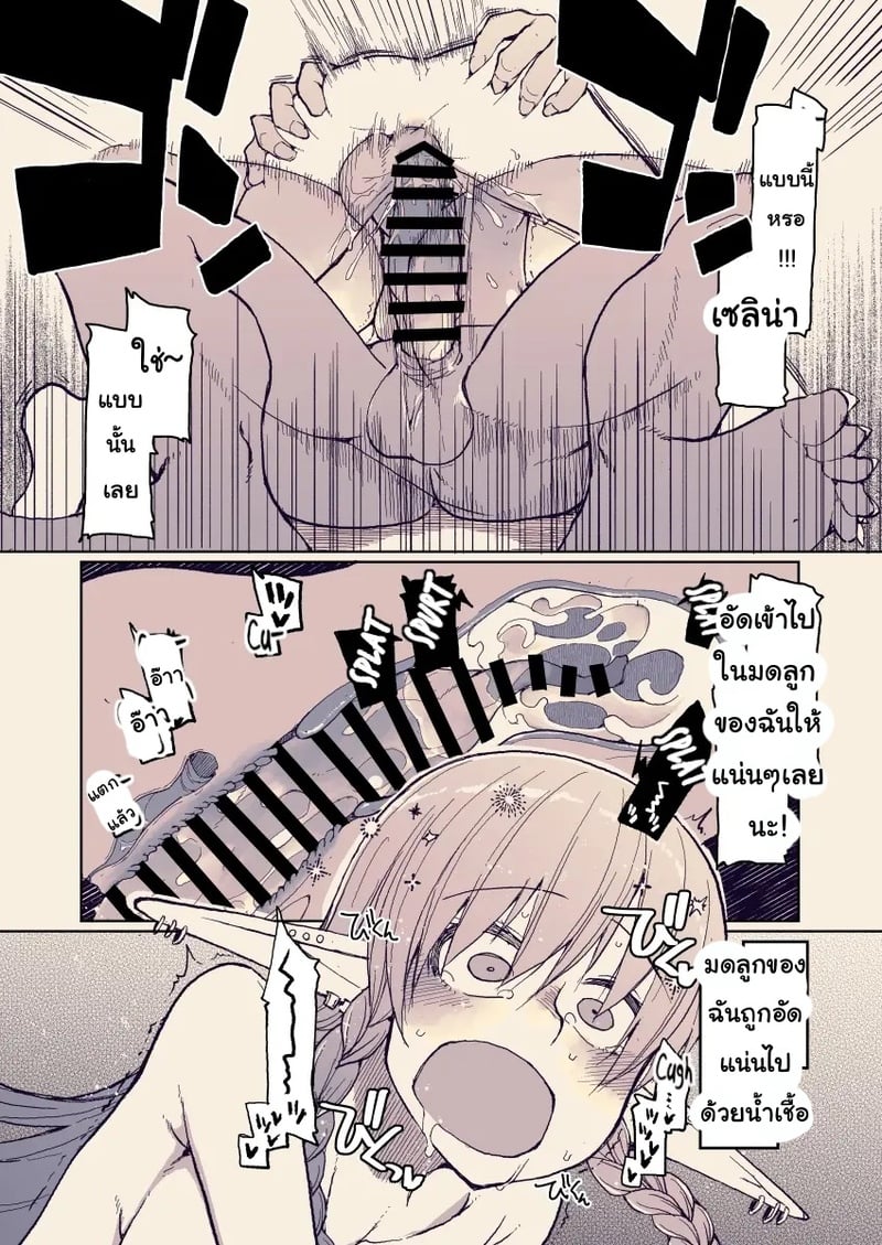 บันทึกข้ามสายพันธุ์ของสาวเอลฟ์ 13 14