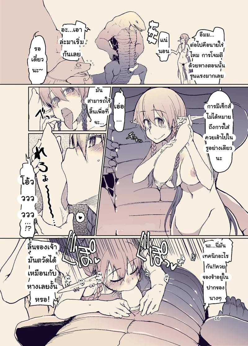บันทึกข้ามสายพันธุ์ของสาวเอลฟ์ 11 17